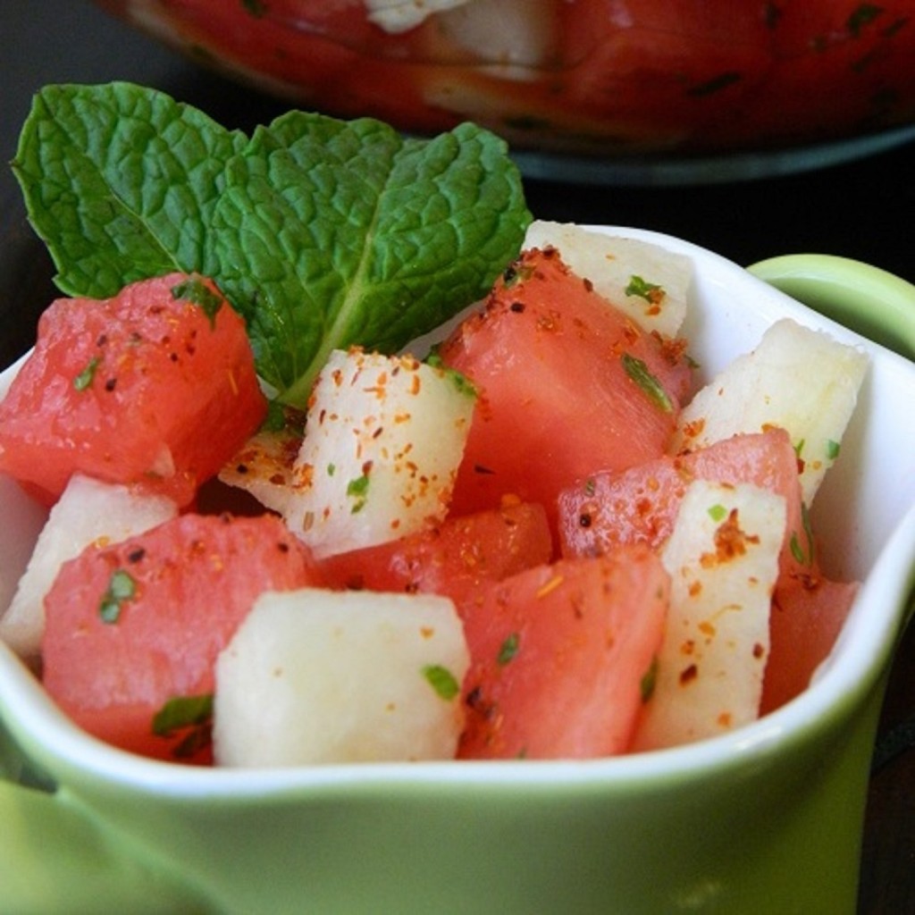 Watermelon Jicama Salad