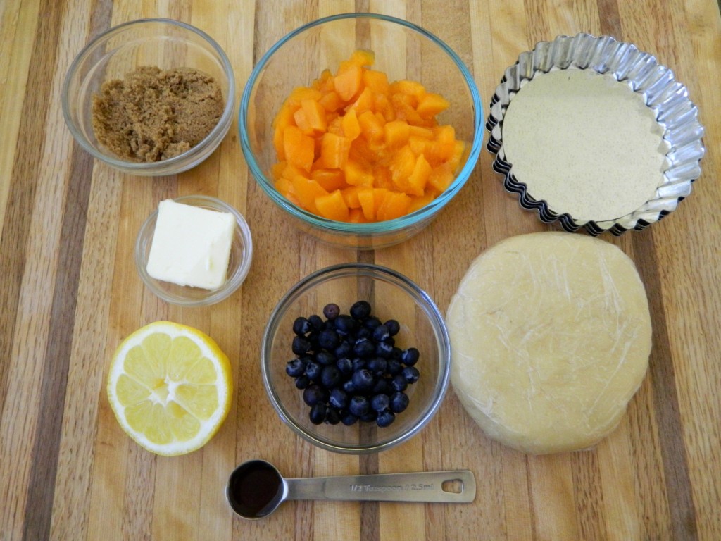 Mini Apricot Tart & A Breakfast Quiche