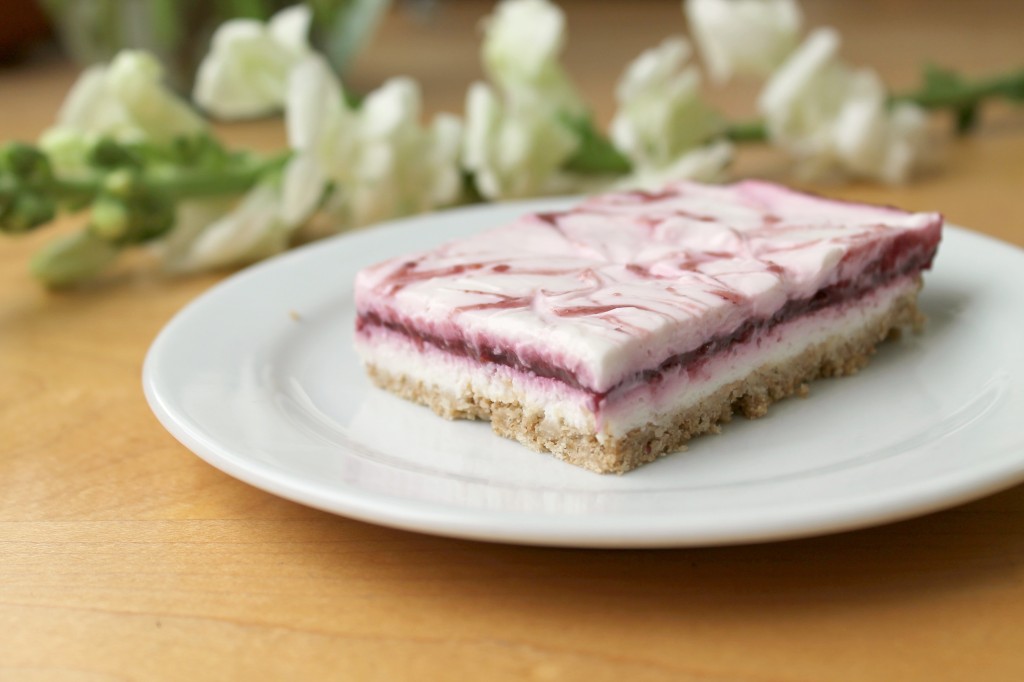 No Bake Layered Cheesecake