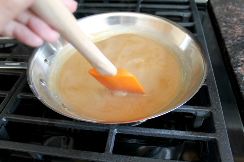 Crepes with Cajeta dessert