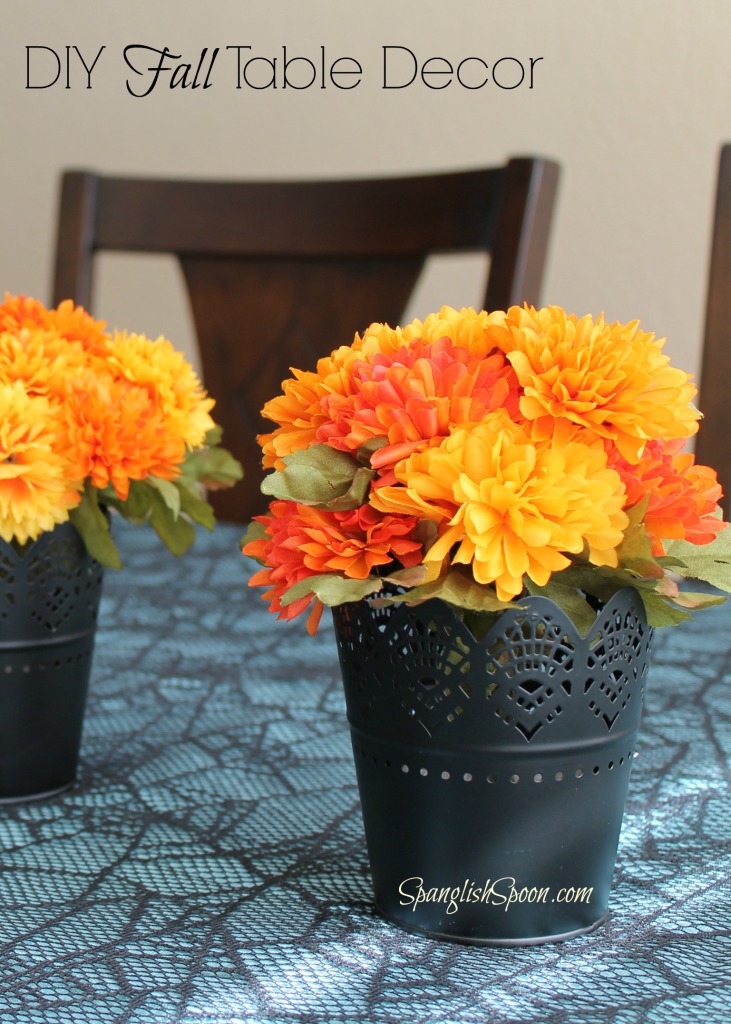 DIY Fall Table Decor