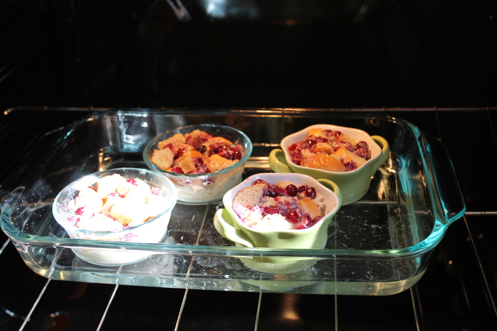 cranberry bread pudding