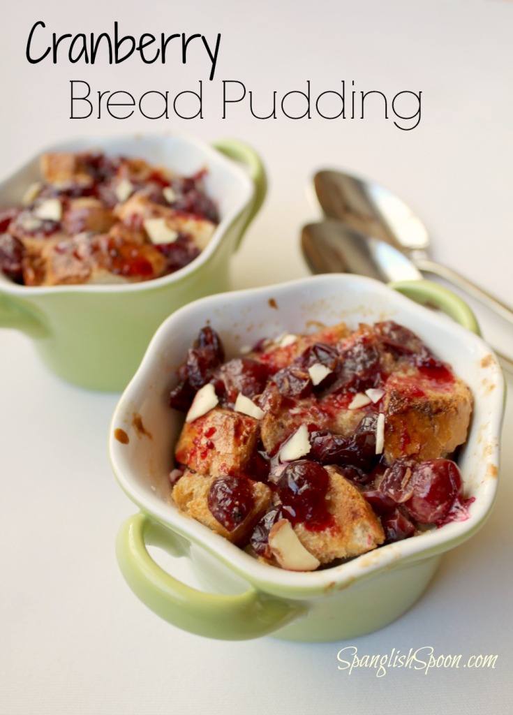 cranberry bread pudding