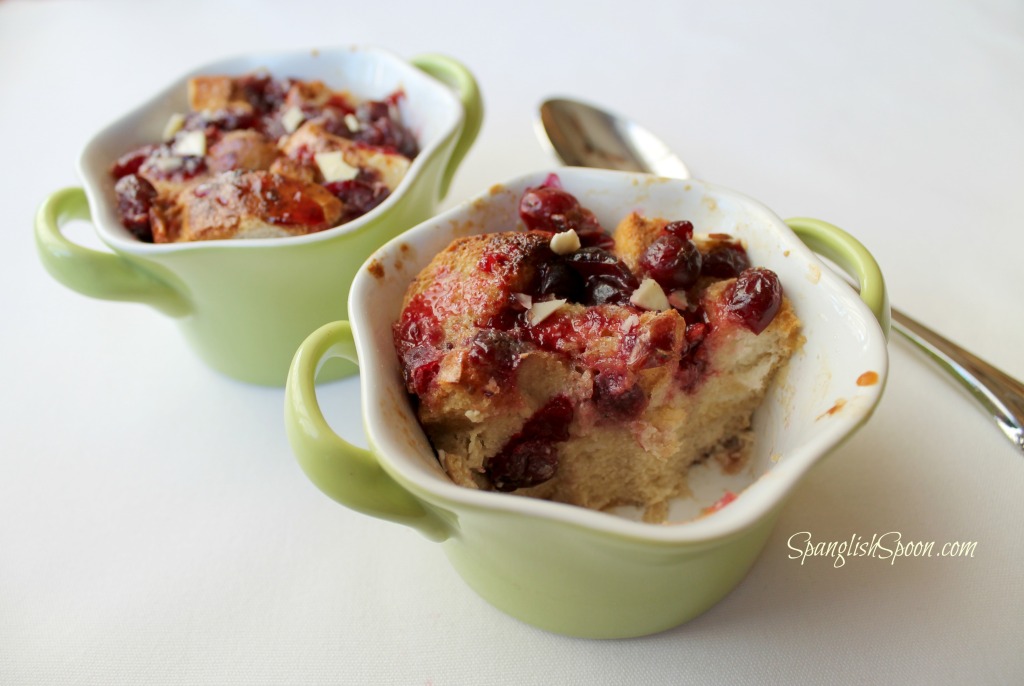 cranberry bread pudding