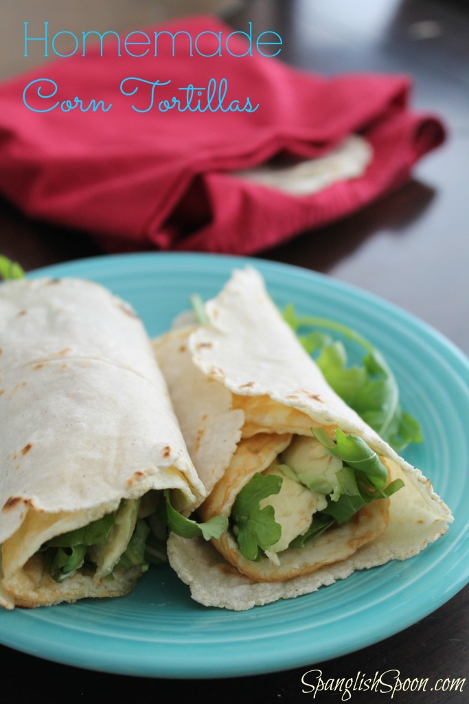 Homemade Corn Tortillas
