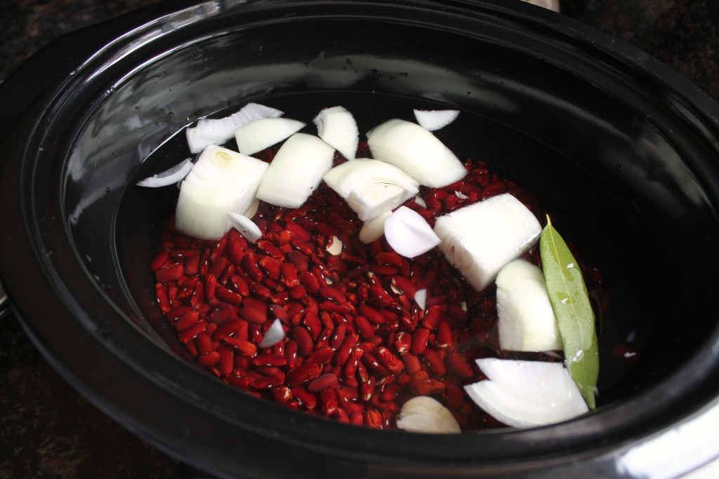 Turkey and kidney bean soup