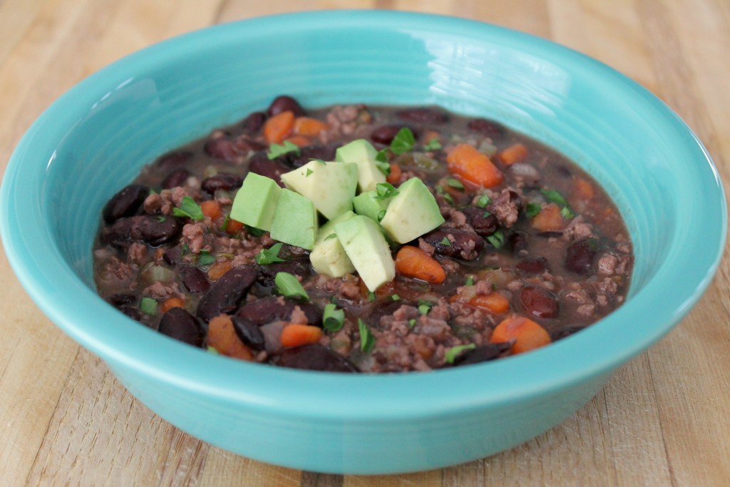 Turkey and kidney bean soup