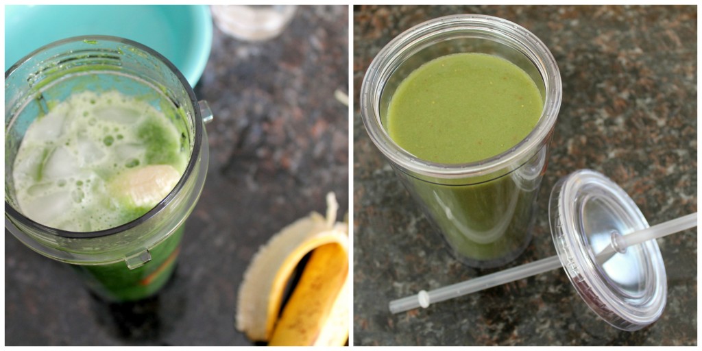 Strawberry Banana Green Smoothie