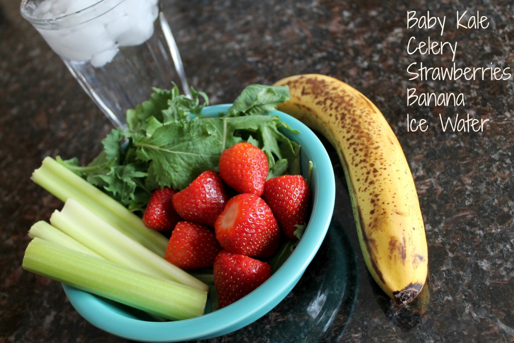 Strawberry Banana Green Smoothie