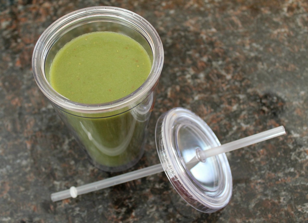 Strawberry Banana Green Smoothie