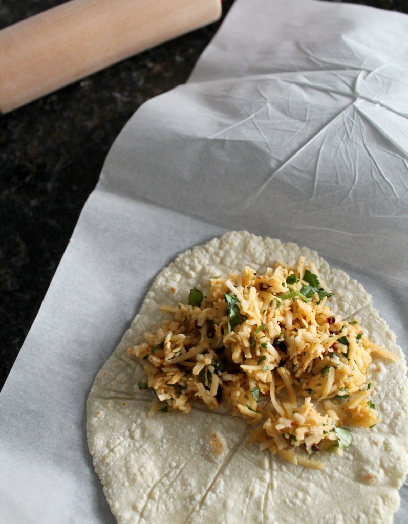 Cilantro Chipotle Quesadillas