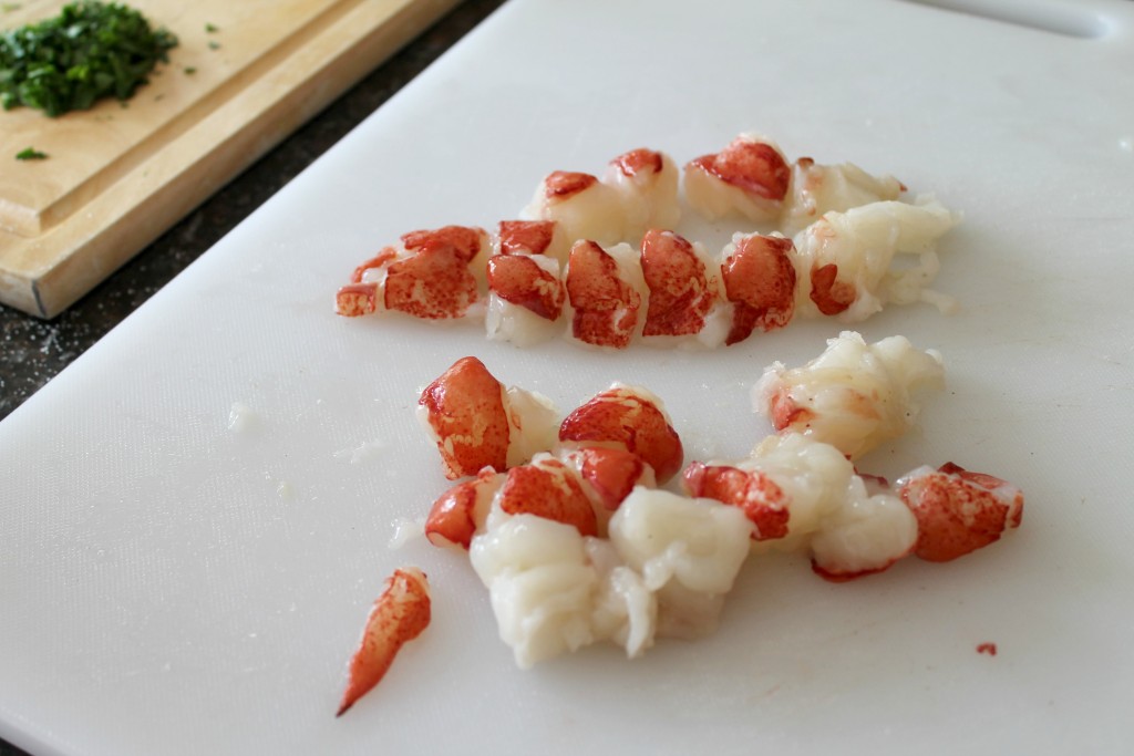 Tomato and Butter Lobster Linguine