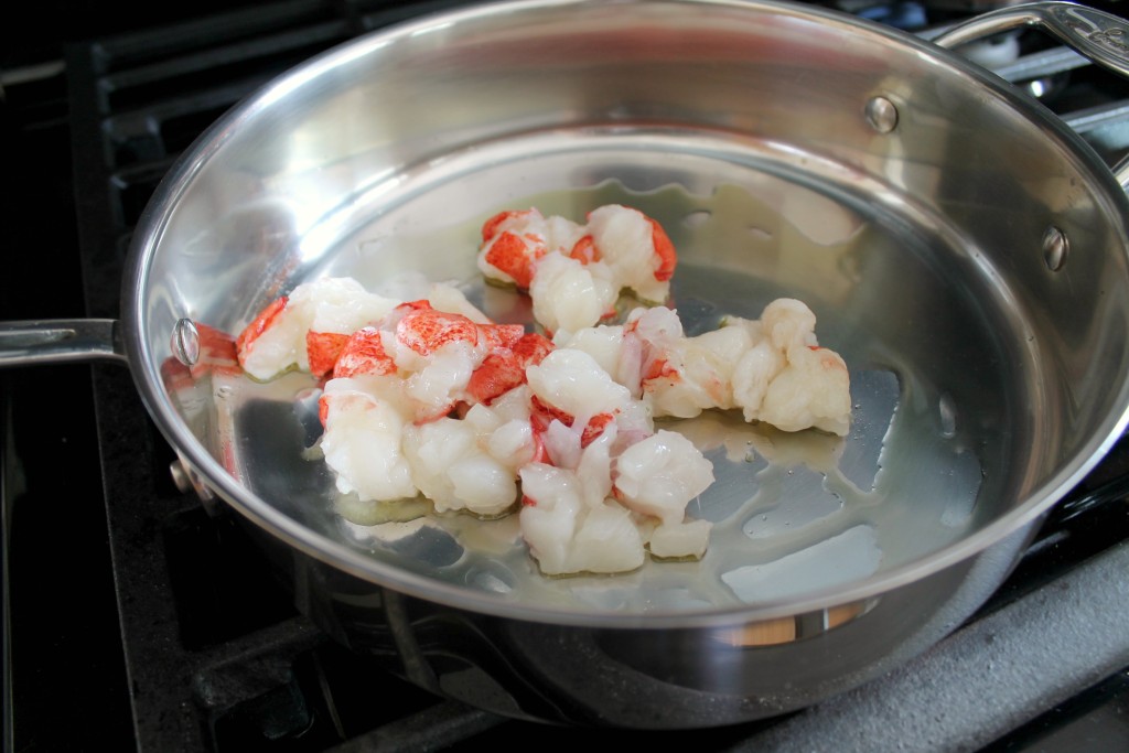 Tomato and Butter Lobster Linguine