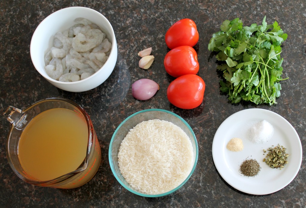 Shrimp and Garlic Mexican Rice