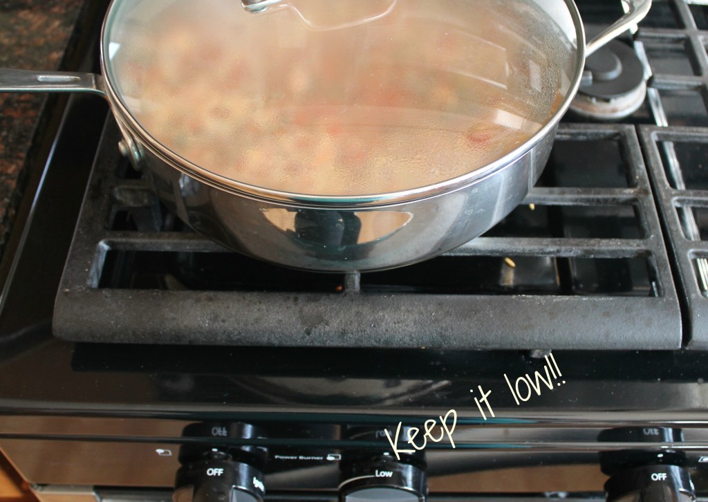 Shrimp and Garlic in Mexican Rice