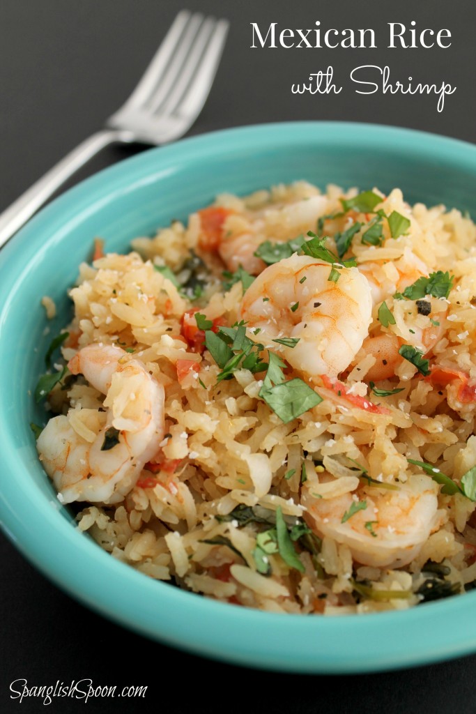 Mexican Rice with Shrimp
