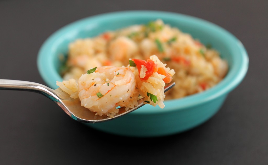 Mexican Rice with Shrimp
