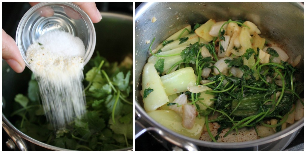Chile verde sauce without tomatillo