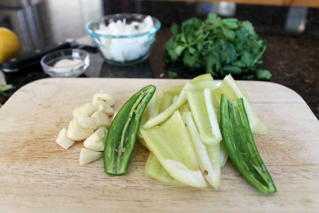 Chile verde sauce without tomatillo