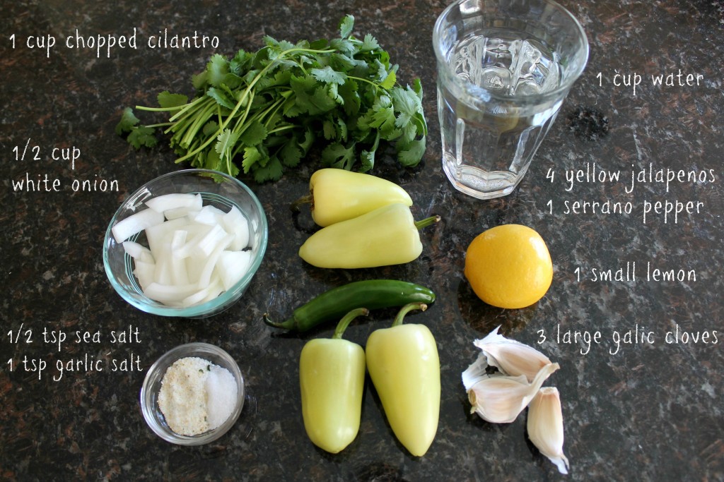 Chile verde sauce without tomatillo