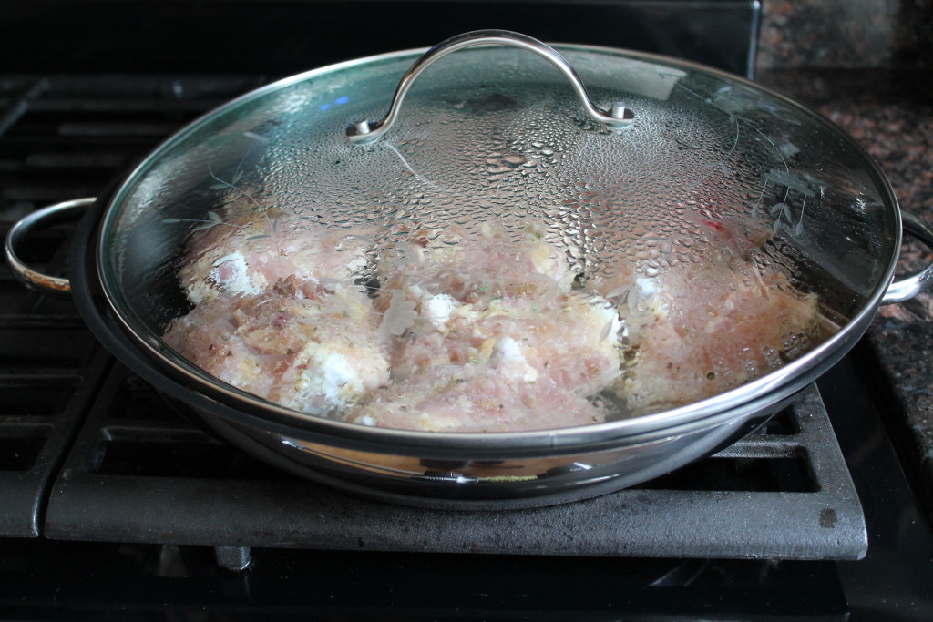 Pan-Fried Chicken Thighs with Mushroom Sauce 4