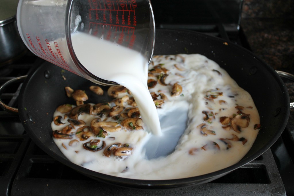 Pan-Fried Chicken Thighs with Mushroom Sauce 11