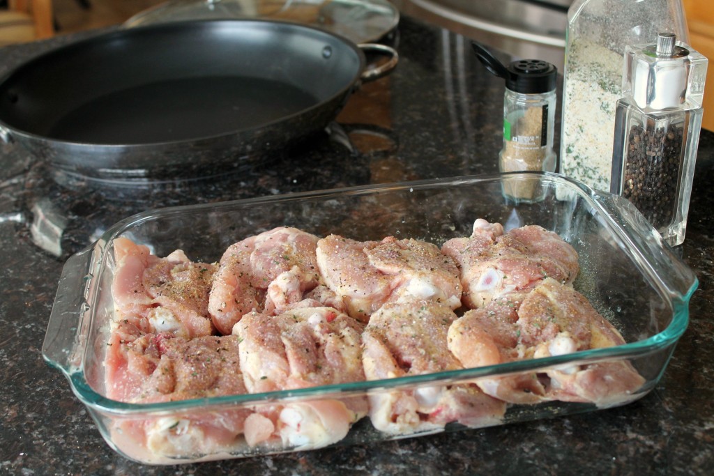 Pan-Fried Chicken Thighs with Mushroom Sauce 2