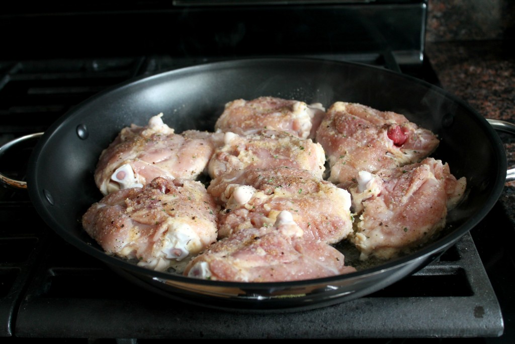 Pan-Fried Chicken Thighs with Mushroom Sauce 3