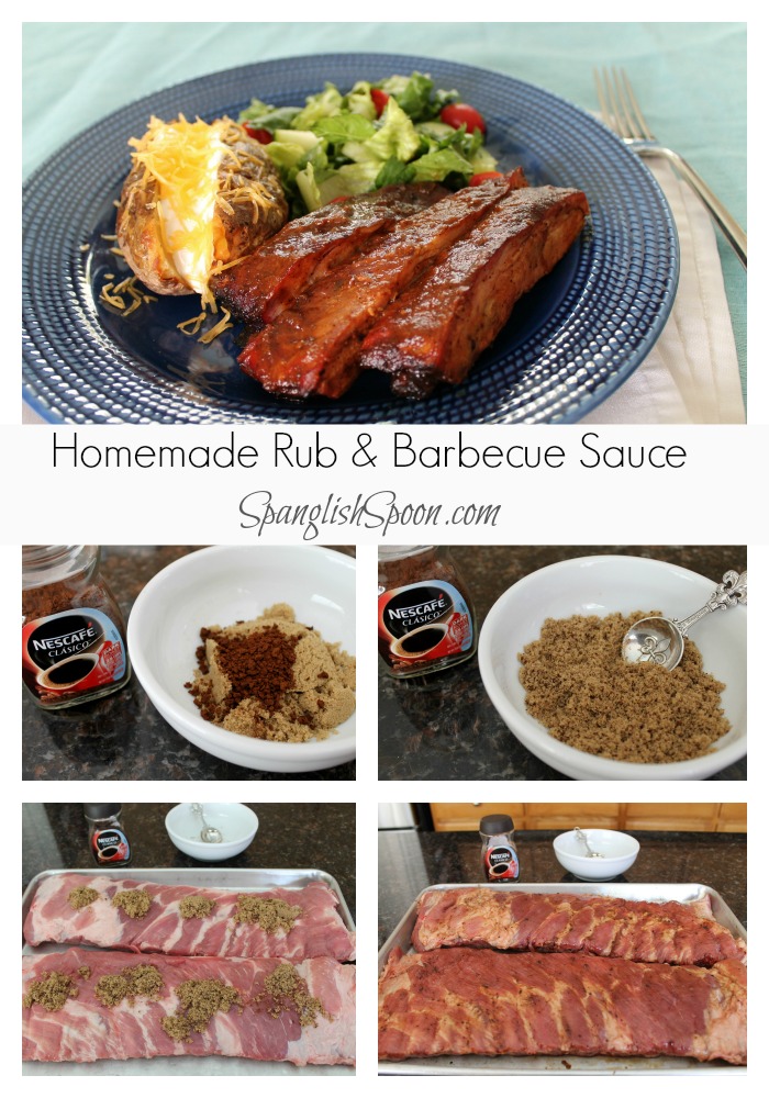 Homemade Rub and Barbecue Sauce