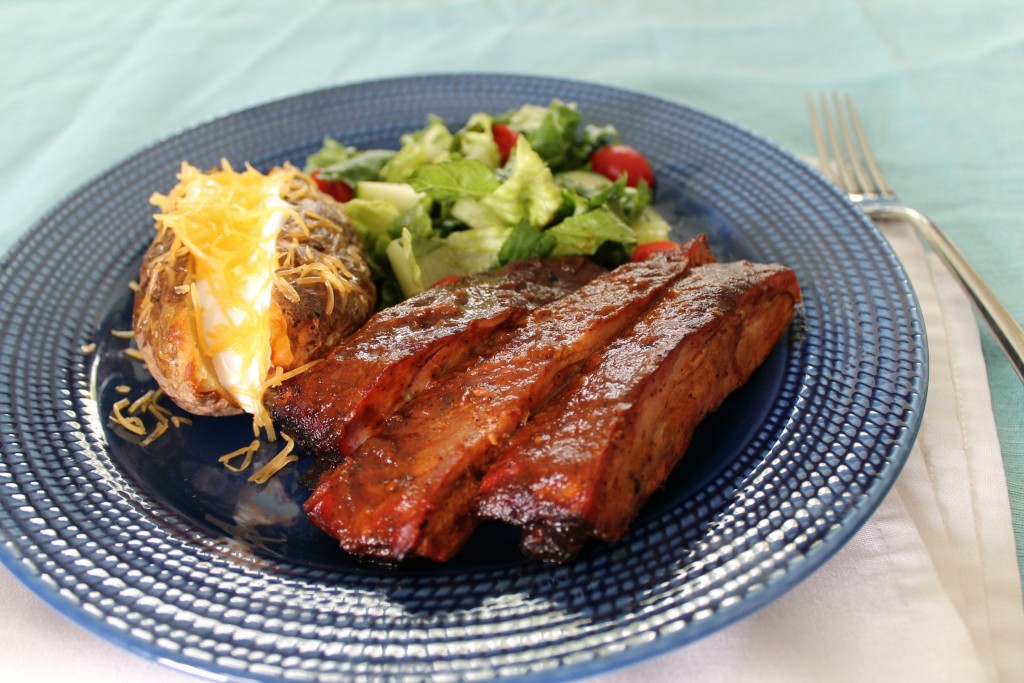 Smoked Ribs in Homemade Barbecue Sauce 2