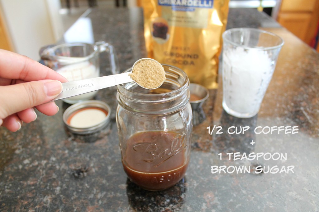 2 minute iced mocha coffee 3