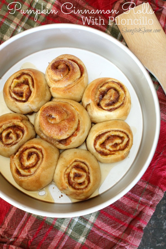 Pumpkin Cinnamon Rolls with Piloncillo 16