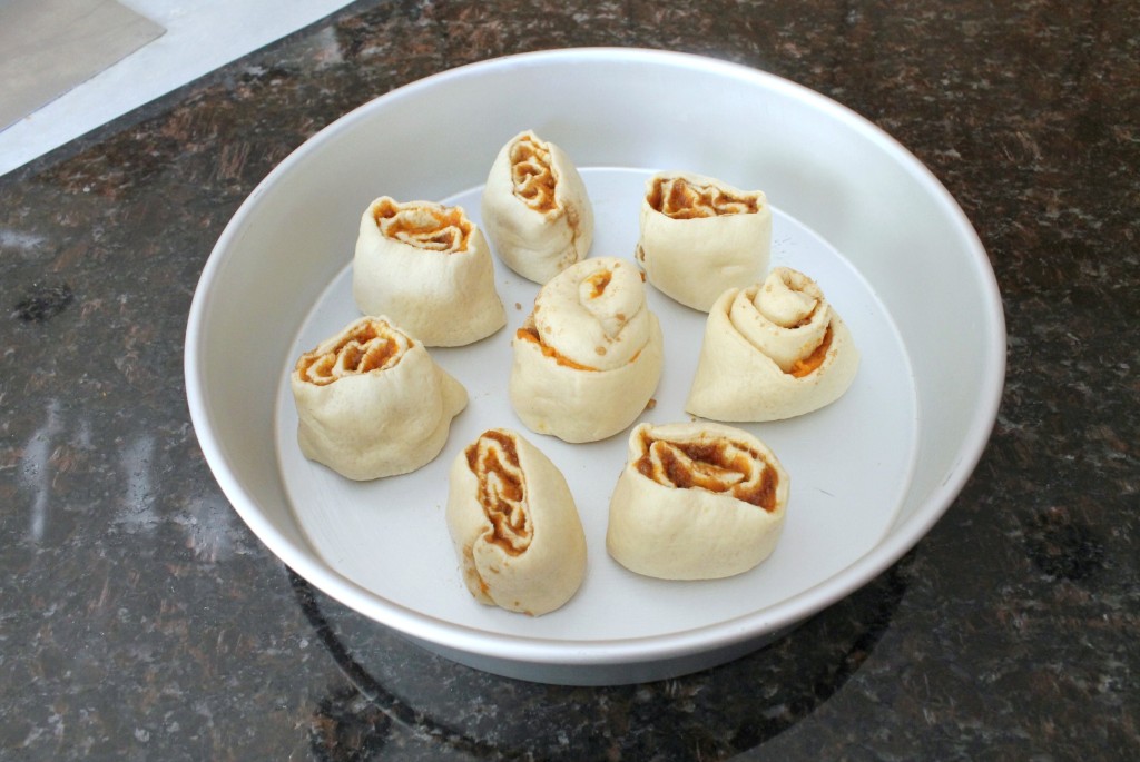 Pumpkin Cinnamon Rolls with Piloncillo 9