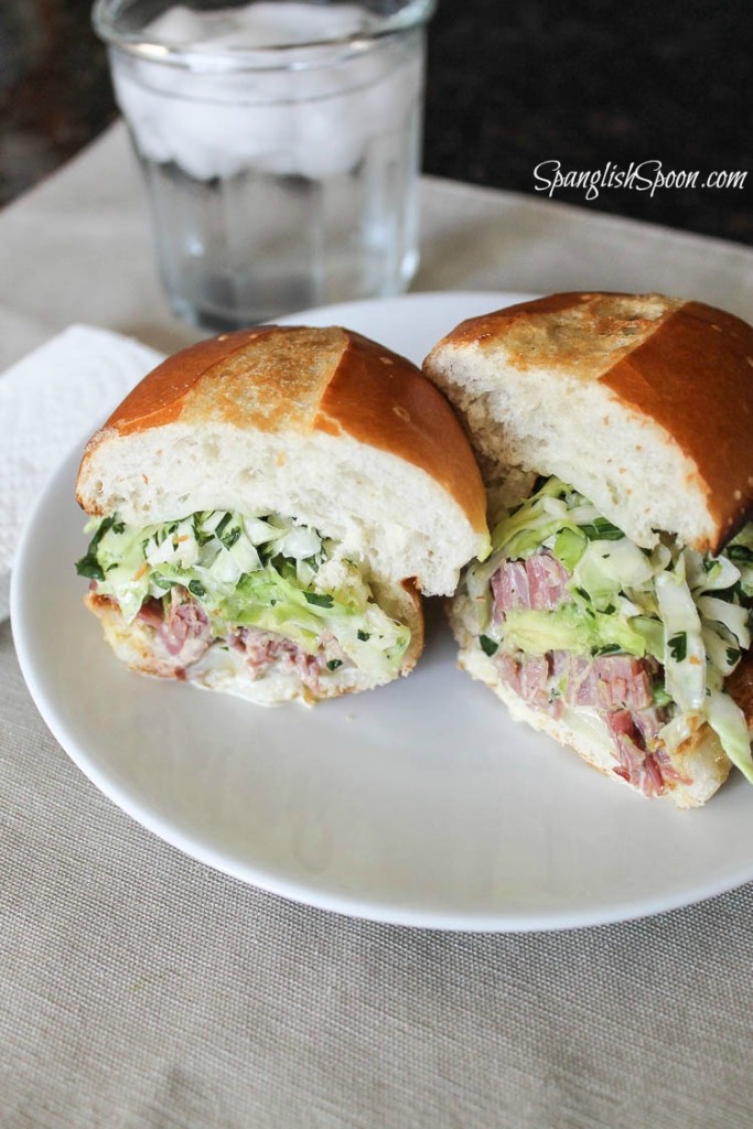 Corned Beef Bolillo Sandwiches Corned Beef Bolillo Sandwiches