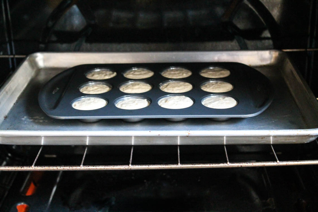 Banana Oatmeal Mini Muffins