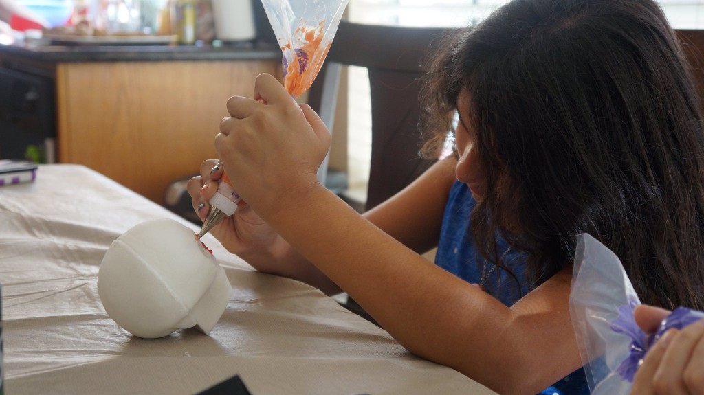 Day of the dead sugar skull decorating party