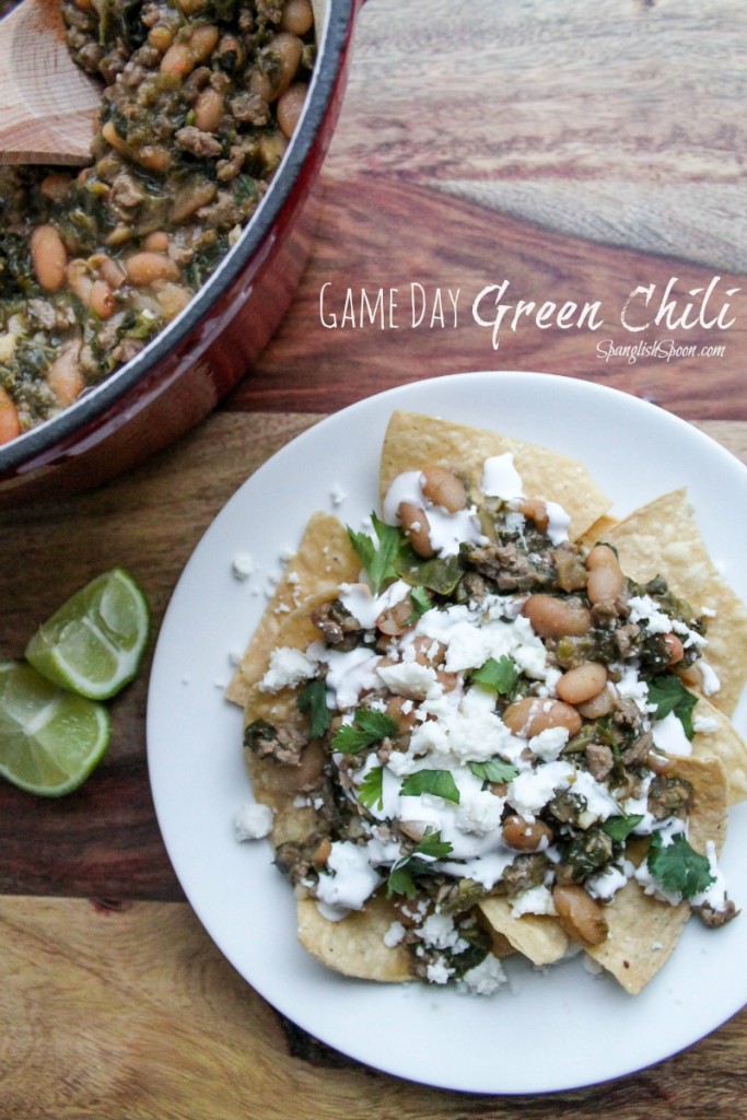 Green Chili With Minced Meat