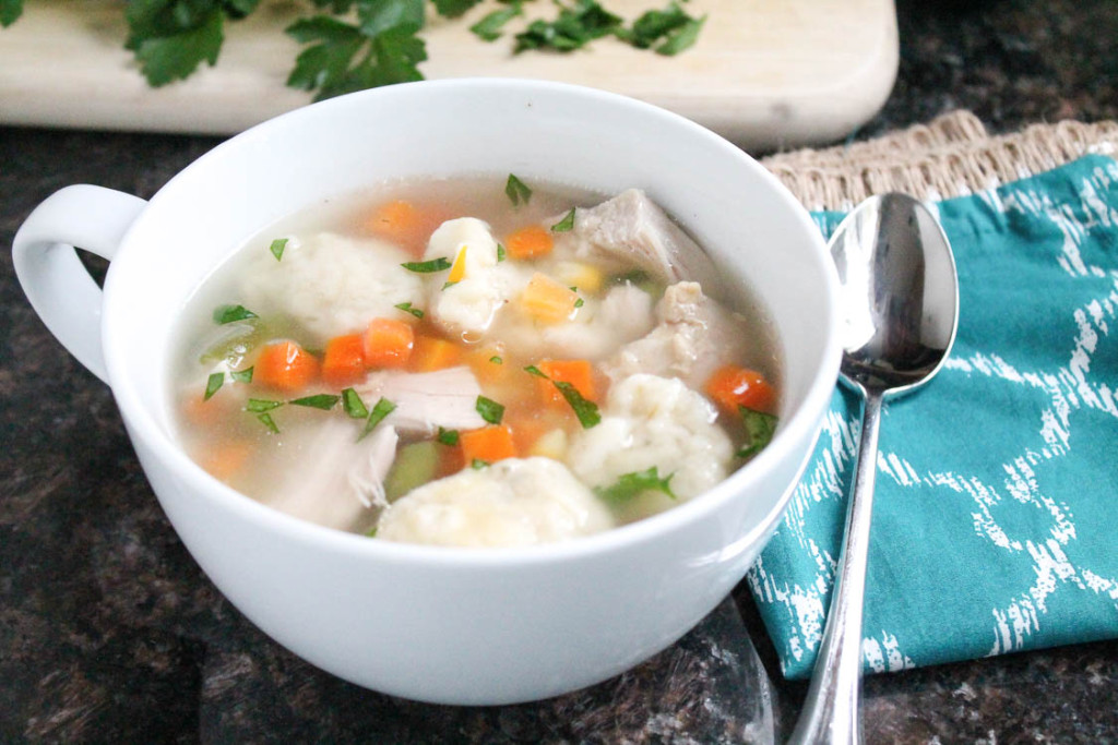 Turkey and Dumpling Soup