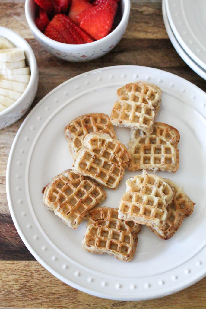 Eggo Waffle Peanut Butter and Jelly Sandwich