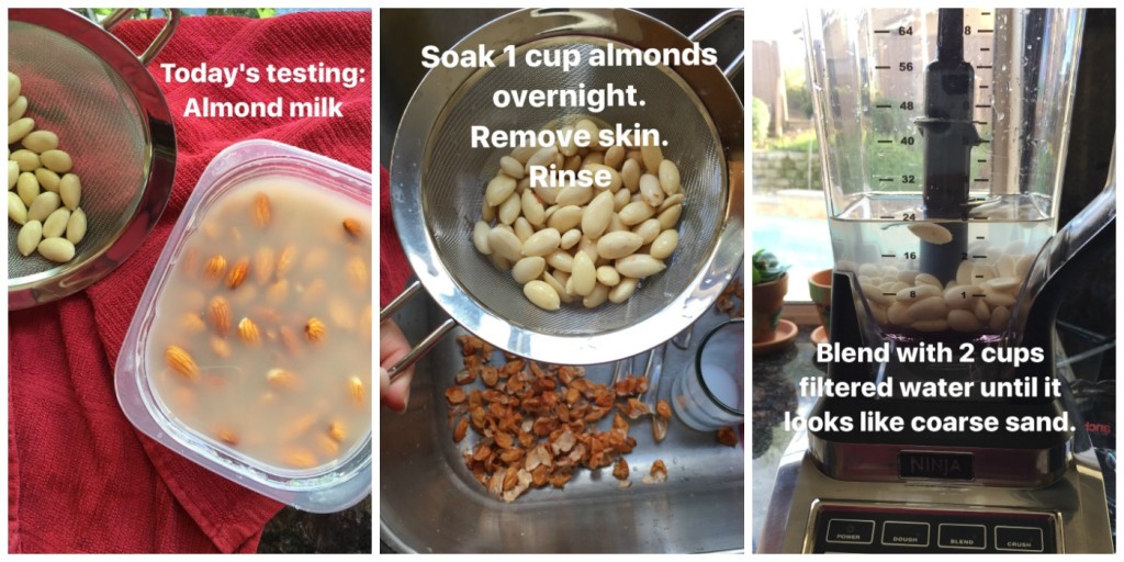 How to make almond milk