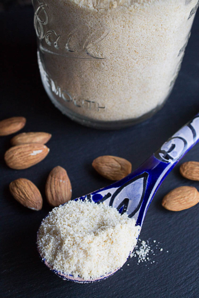 How to dehydrate raw almond pulp in the oven, plus learn creative ways to use almond pulp.