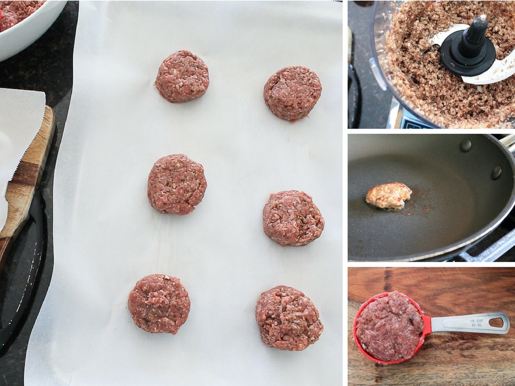 Make-Ahead Mushroom and Beef Hamburger Patties with Premier Mushrooms.