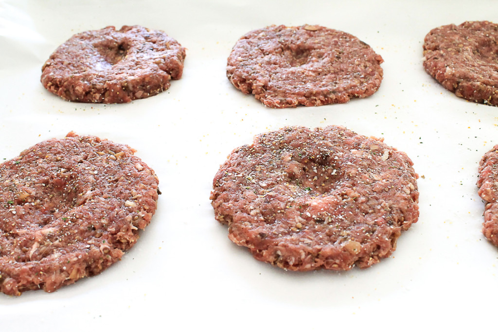 Make-Ahead Mushroom and Beef Hamburger Patties with Premier Mushrooms.