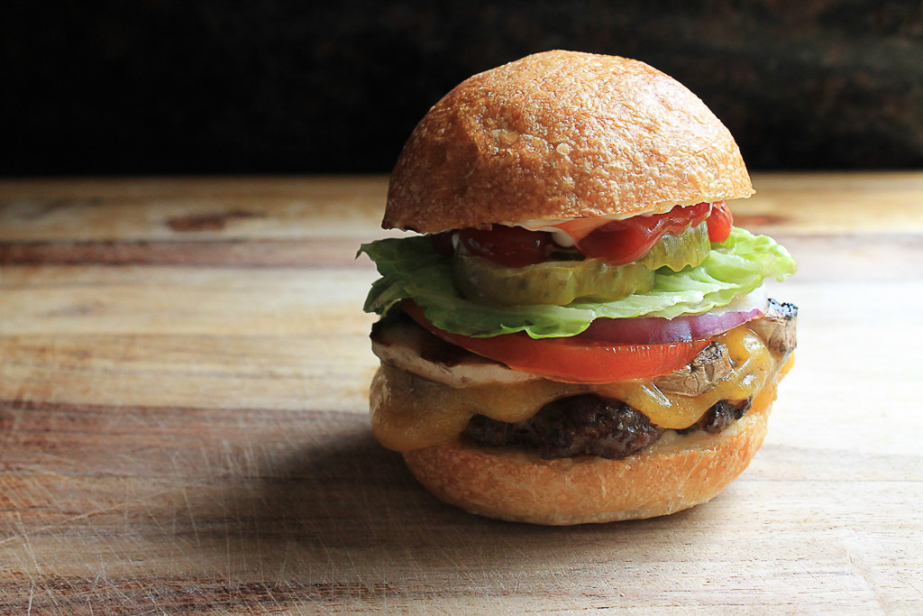 Make-Ahead Mushroom and Beef Hamburger Patties with Premier Mushrooms.