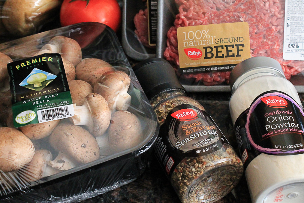 Make-ahead mushroom and beef hamburger patties with Premier mushrooms.