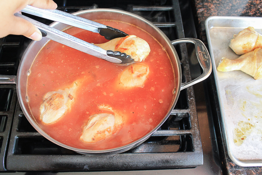 Sopa de fideo with chicken 